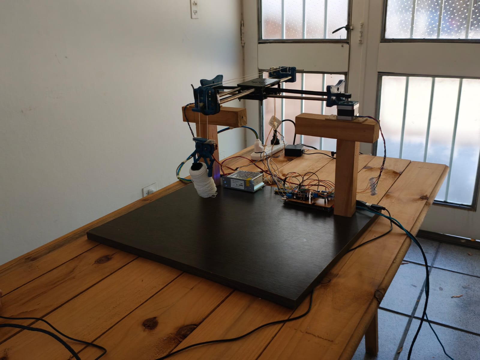 Gripper holding an object