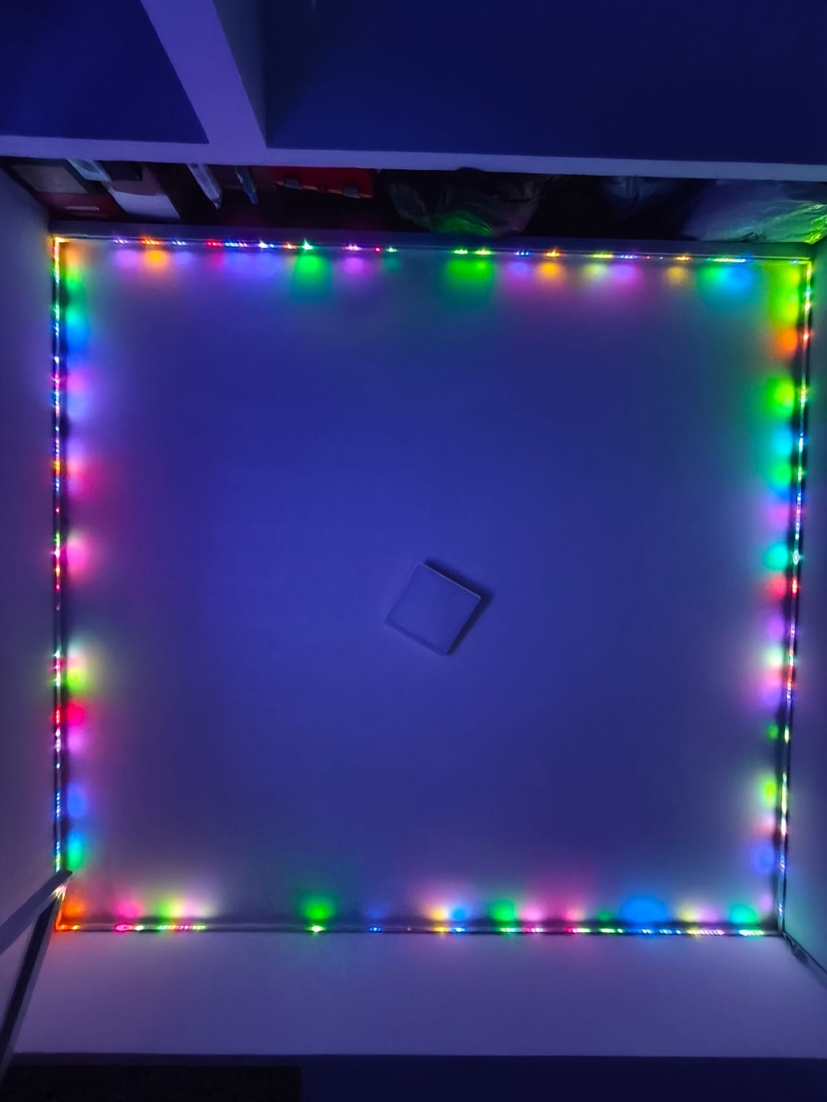 LED lights in action